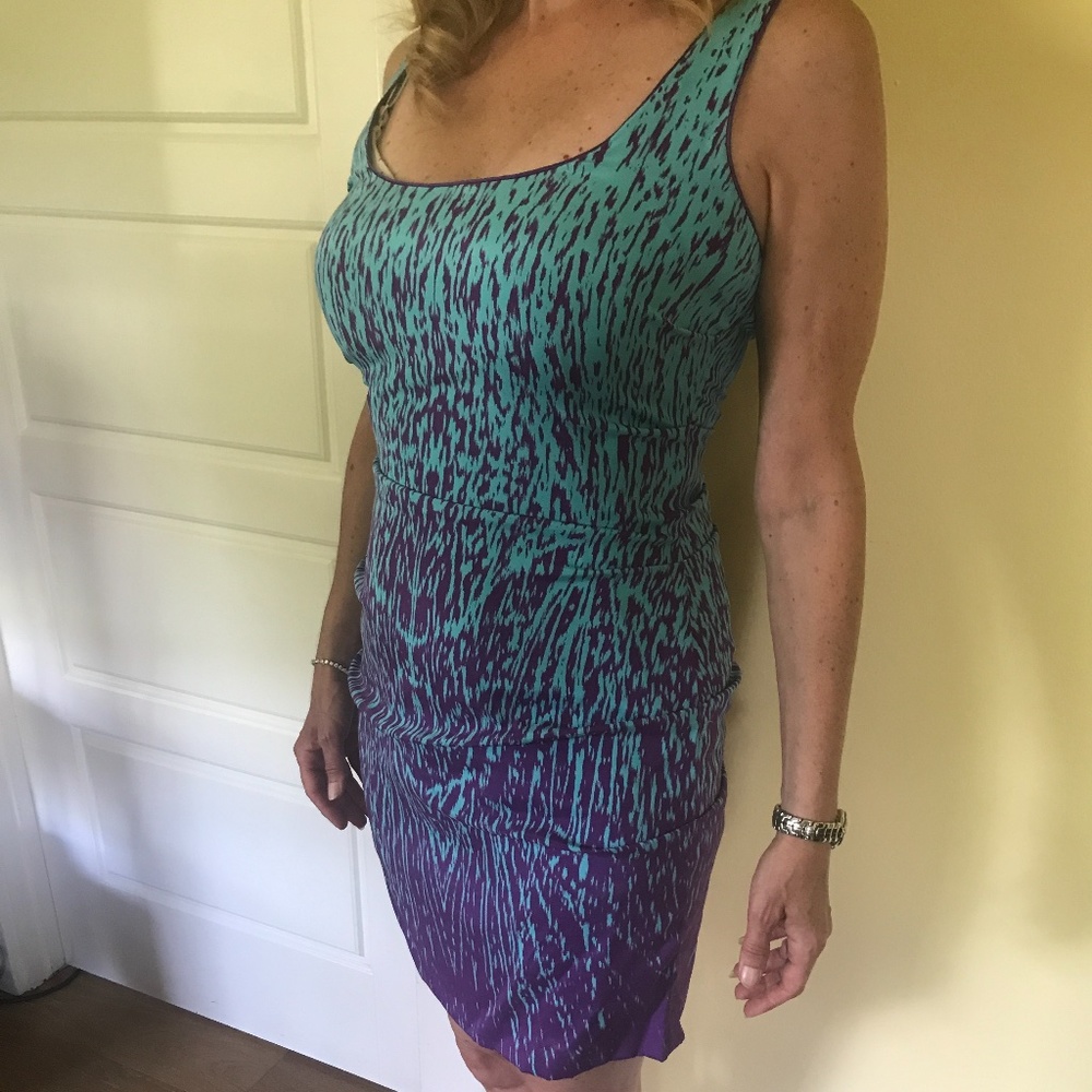 Silk Nicole Miller Dress For Date Night or Dancing